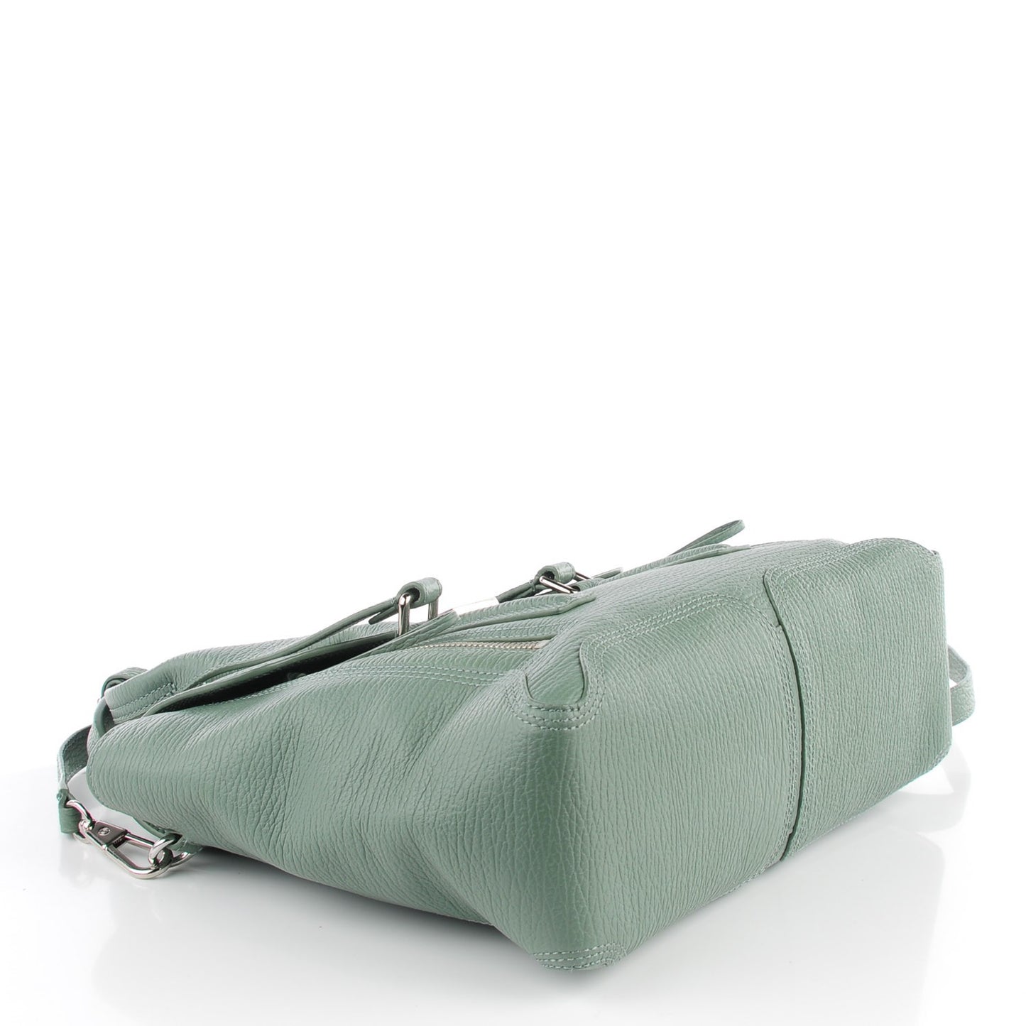 3.1 Textured Calfskin Medium Pashli Satchel Agave