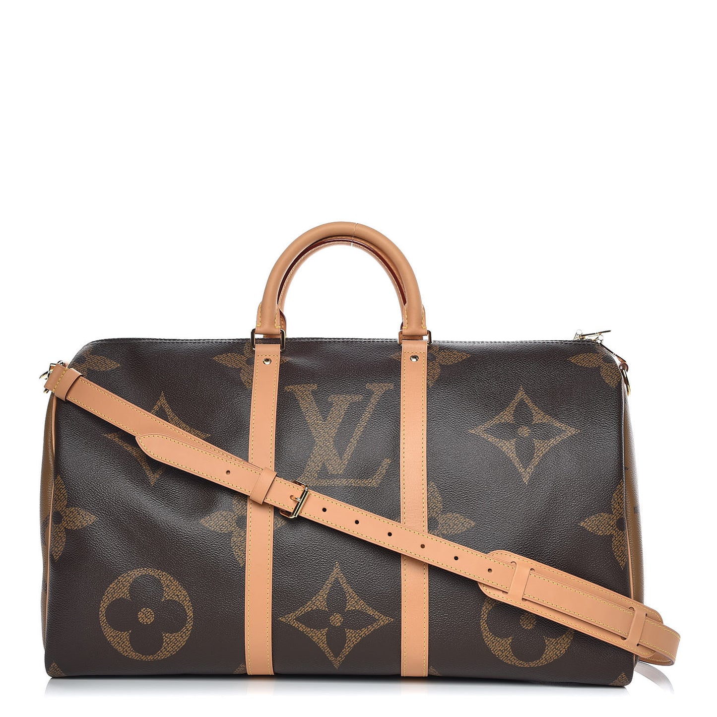 Reverse Monogram Giant Keepall Bandouliere 50