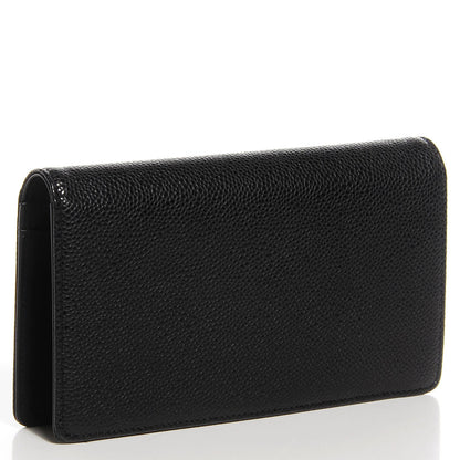 Chanel Caviar Yen CC Wallet Black 3 of 8