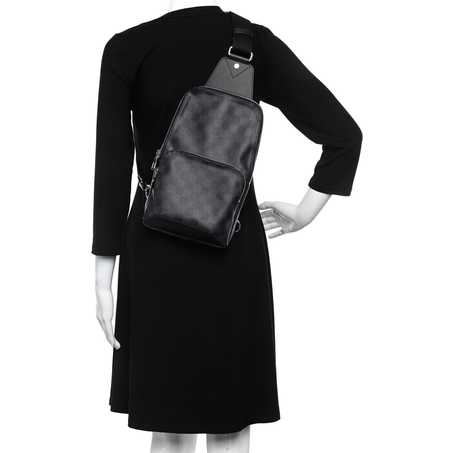 Damier Graphite Avenue Sling Backpack