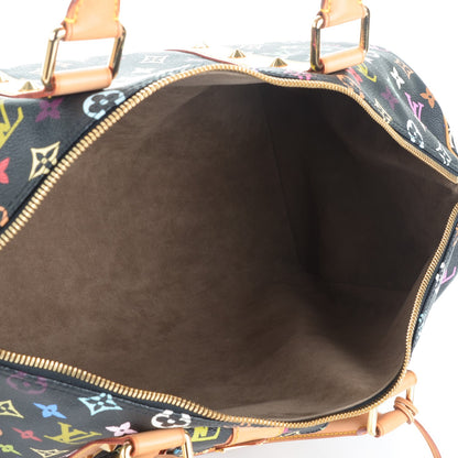 Louis Vuitton Monogram Multicolor Keepall 45 Black 5 of 6