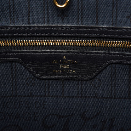 Louis Vuitton Monogram Idylle Neverfull MM Encre 8 of 11