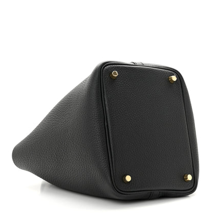 Hermes Taurillon Clemence Picotin Lock 18 PM Black 4 of 9
