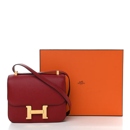 Hermes Epsom Constance 24 Rouge Grenat 11 of 11