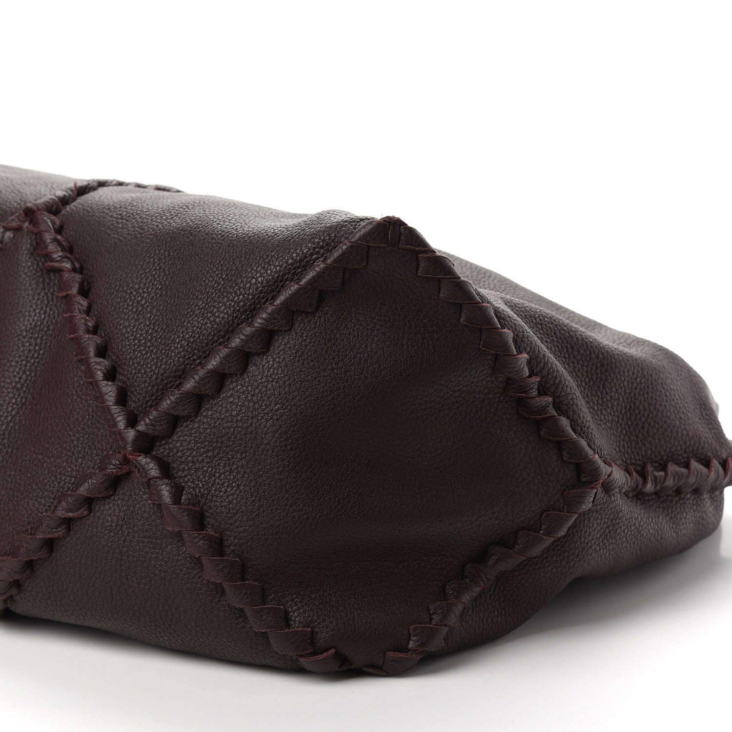 Bottega Veneta Cervo Deerskin Large Hobo Burgundy 9 of 9