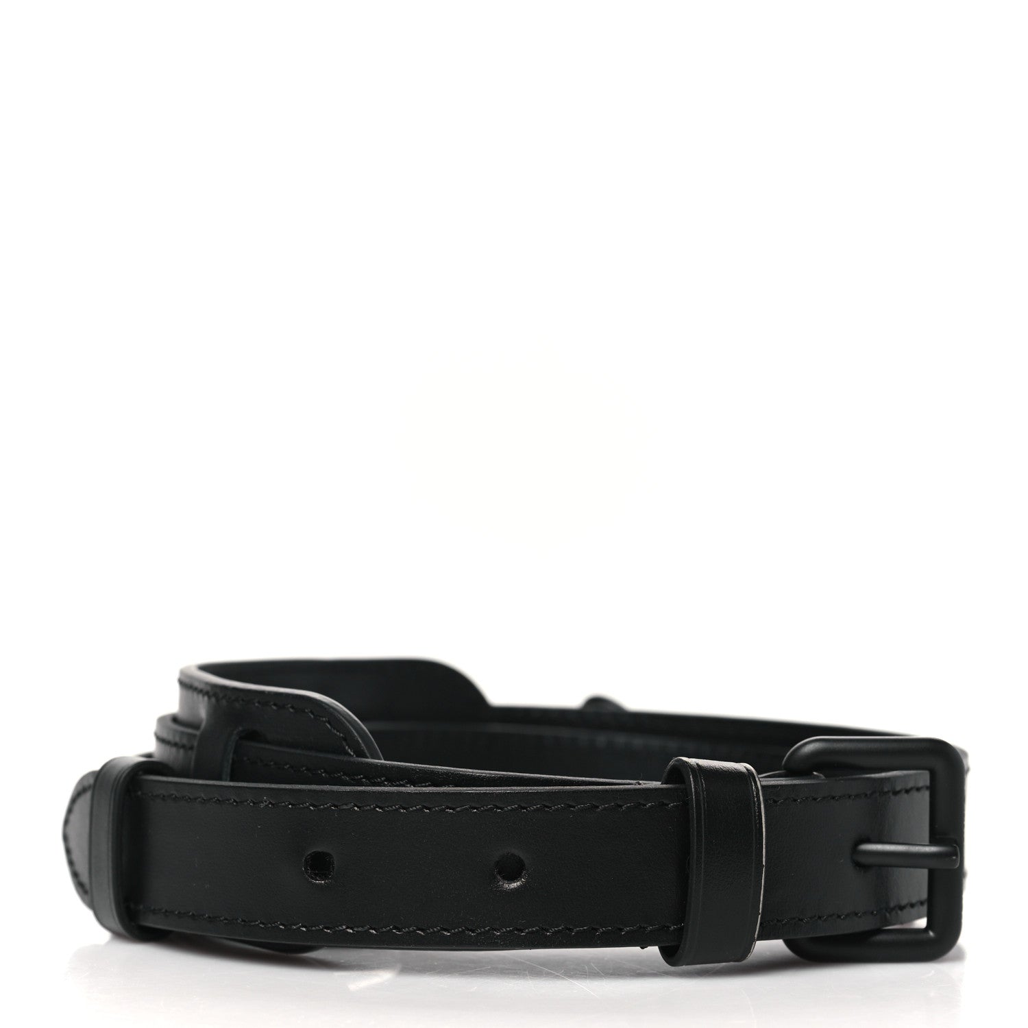 Louis Vuitton Calfskin Adjustable Keepall Bandouliere Shoulder Strap Matte Black 3 of 4