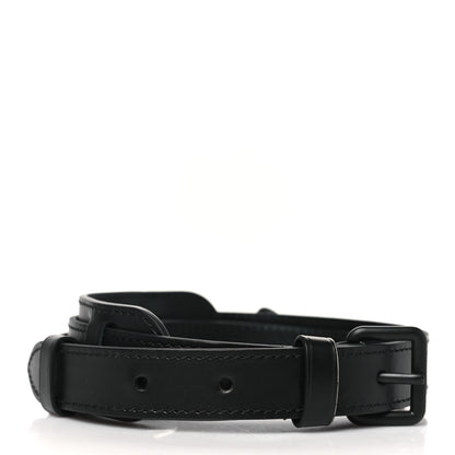 Louis Vuitton Calfskin Adjustable Keepall Bandouliere Shoulder Strap Matte Black 3 of 4