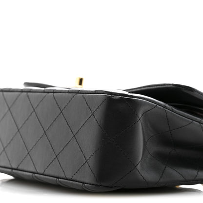 Chanel Lambskin Quilted Small Double Flap Black 10 of 14