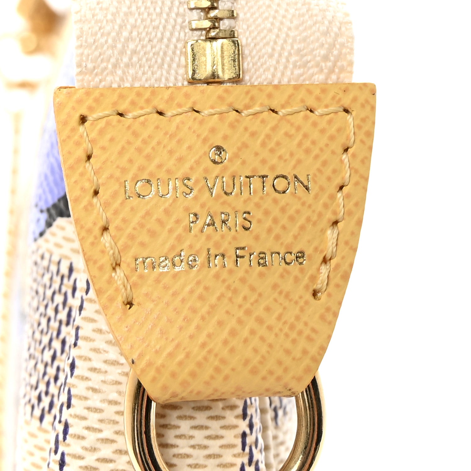 Louis Vuitton Damier Azur Illustre Mini Pochette Accessories 7 of 7