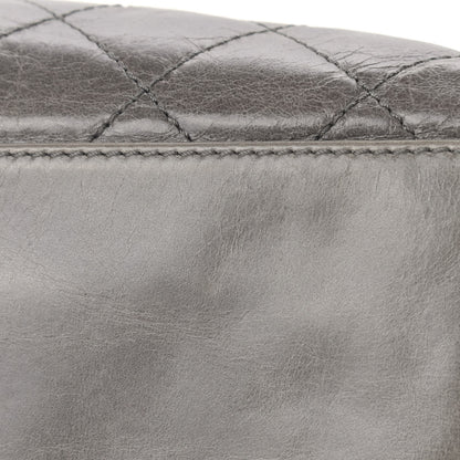 Chanel Glazed Calfskin Stingray Large Bindi CC Tote Grey 16 of 16