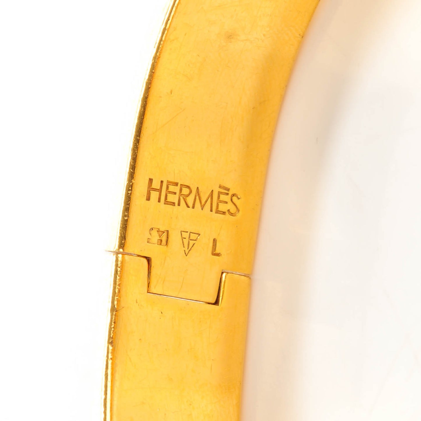 Enamel Clic Clac H Narrow Bracelet PM