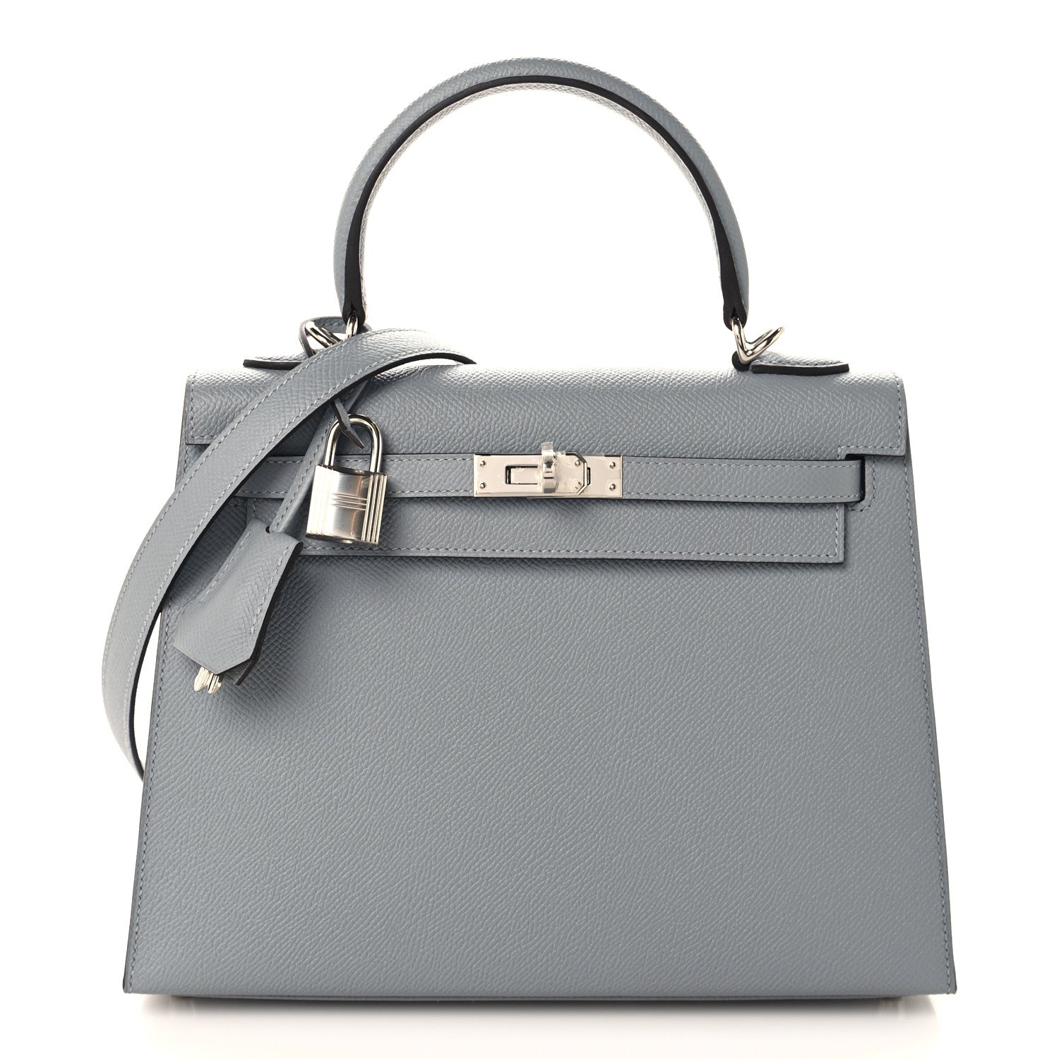 Hermes Epsom Kelly Sellier 25 Gris Pantin 1 of 11