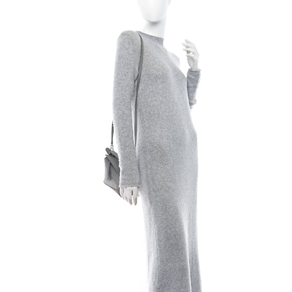 Loewe Soft Grained Calfskin Mini Puzzle Edge Bag Gunmetal 2 of 8