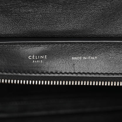 Celine Smooth Calfskin Suede Medium Tri-Color Trapeze Indigo 6 of 16