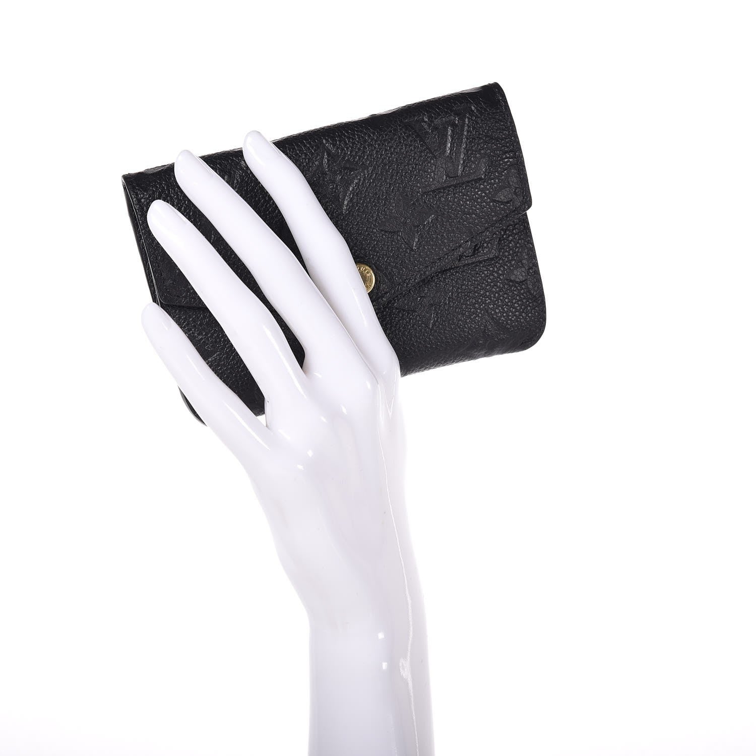 Louis Vuitton Empreinte Key Pouch Black 2 of 7