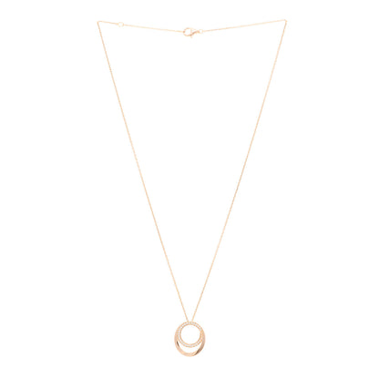 Cartier 18K Pink Gold Diamond Etincelle De Cartier Pendant Necklace 3 of 6