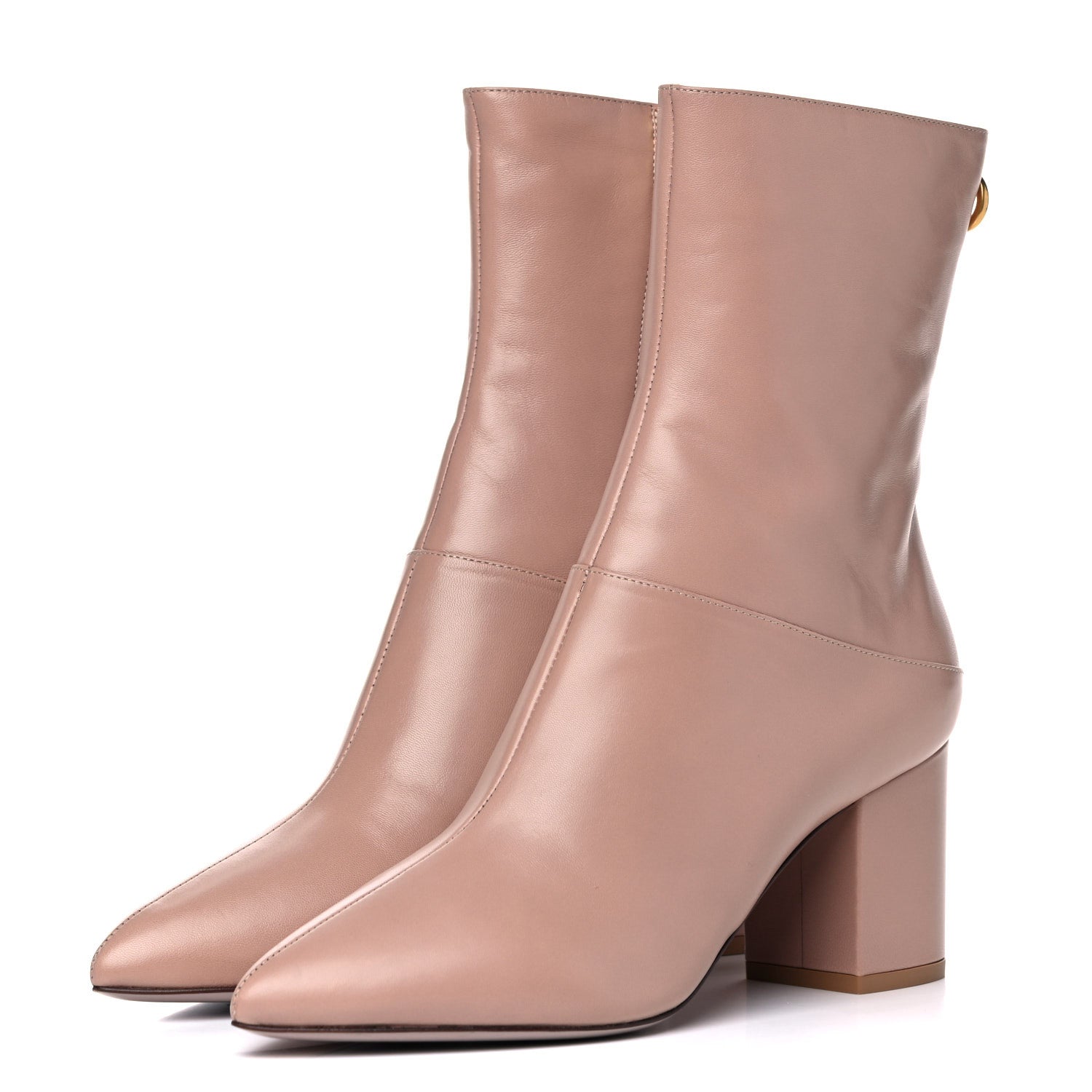 Valentino Garavani Nappa Boots 38 Rose Cannelle 3 of 10