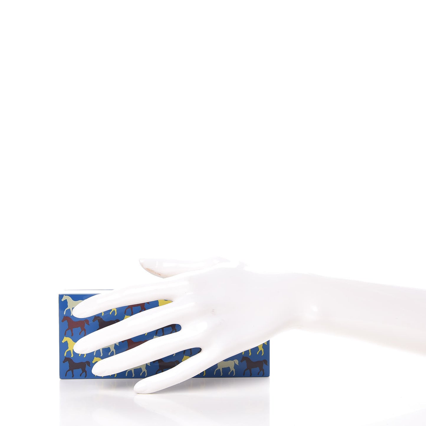 Lacquer Cavalcolor Small Square Box Bleu Indigo