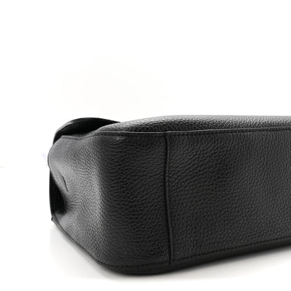 Chanel Grained Calfskin Small Souplissimo Maxi Flap Black 9 of 10