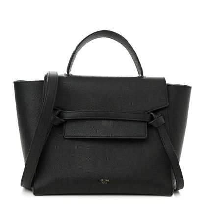 Celine Grained Calfskin Micro Belt Bag Black 1 of 11