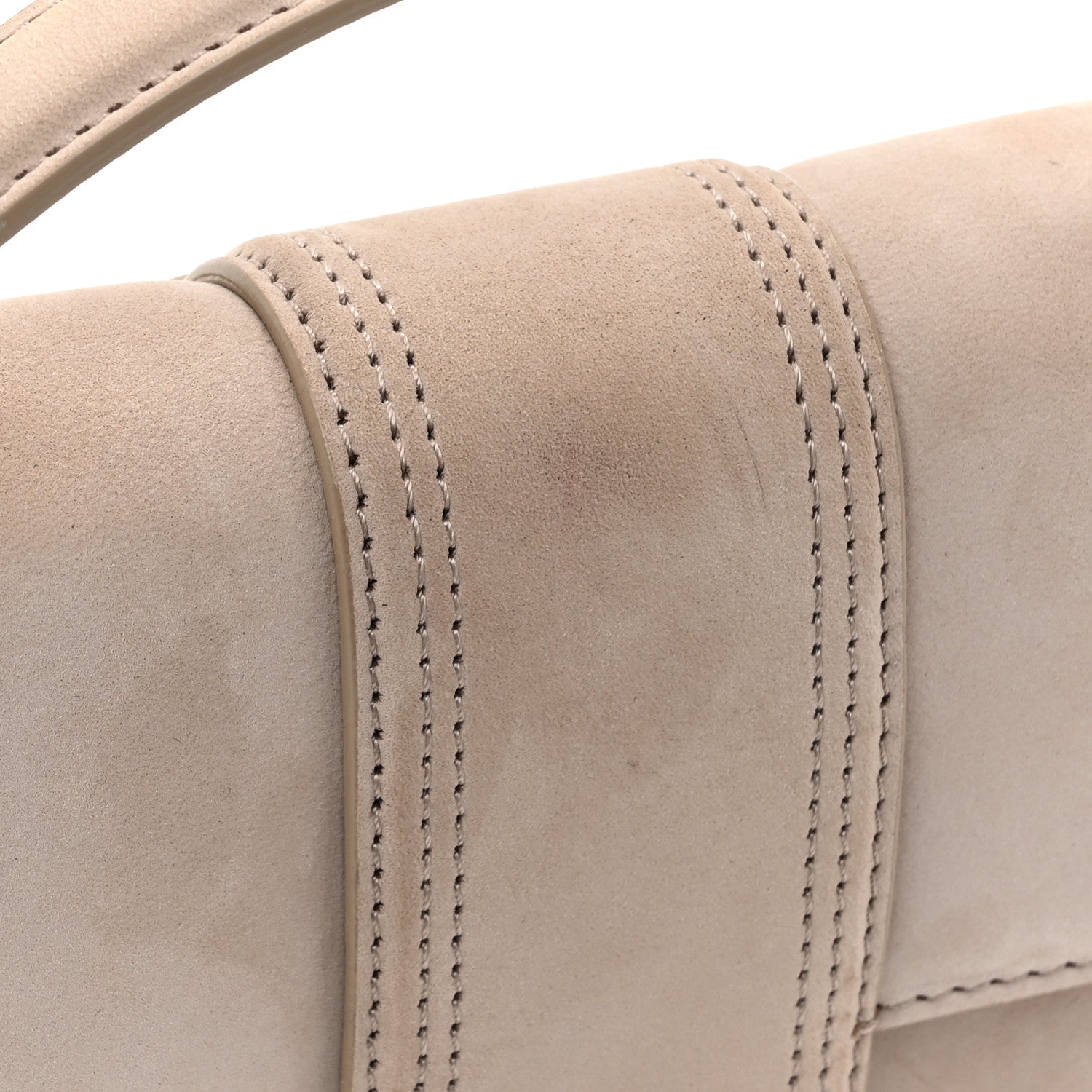 Jacquemus Nubuck Le Grand Bambino Dark Beige 16 of 16