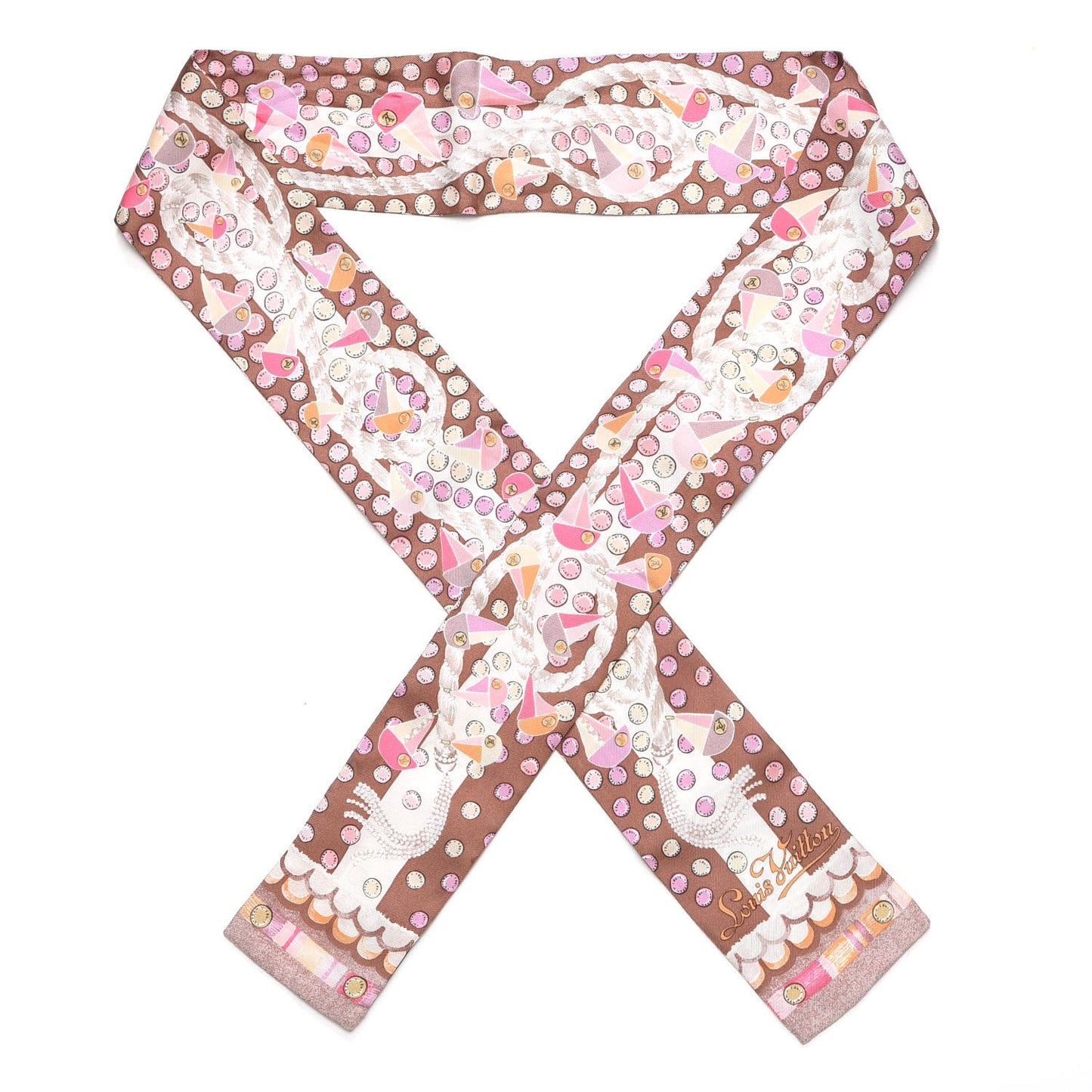Silk Escale Bandeau Pink
