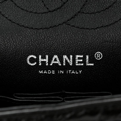Chanel Aged Calfskin Quilted 2.55 Reissue 224 Flap So Black 6 of 10