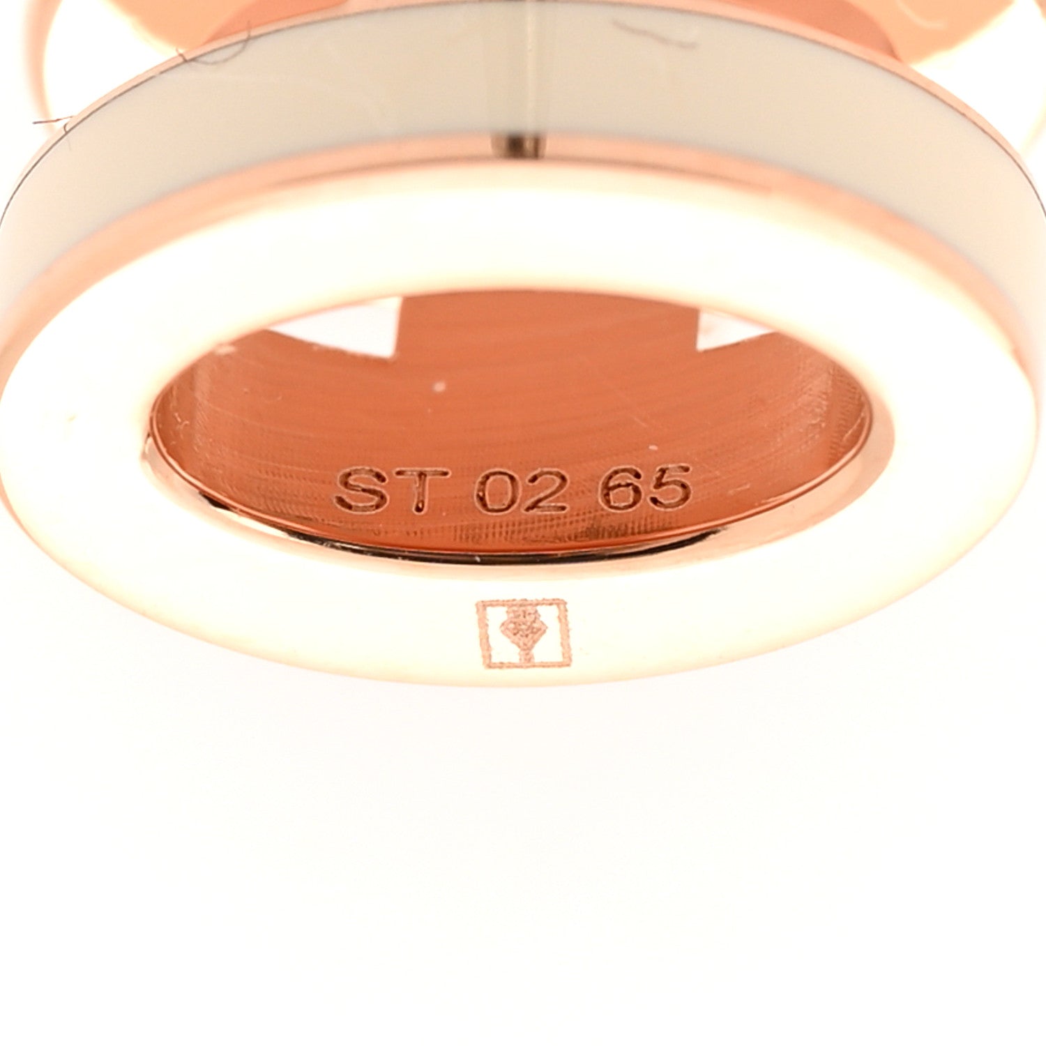 Hermes Rose Gold Lacquered Mini Pop H Rocabar Earrings Systeme 5 of 6
