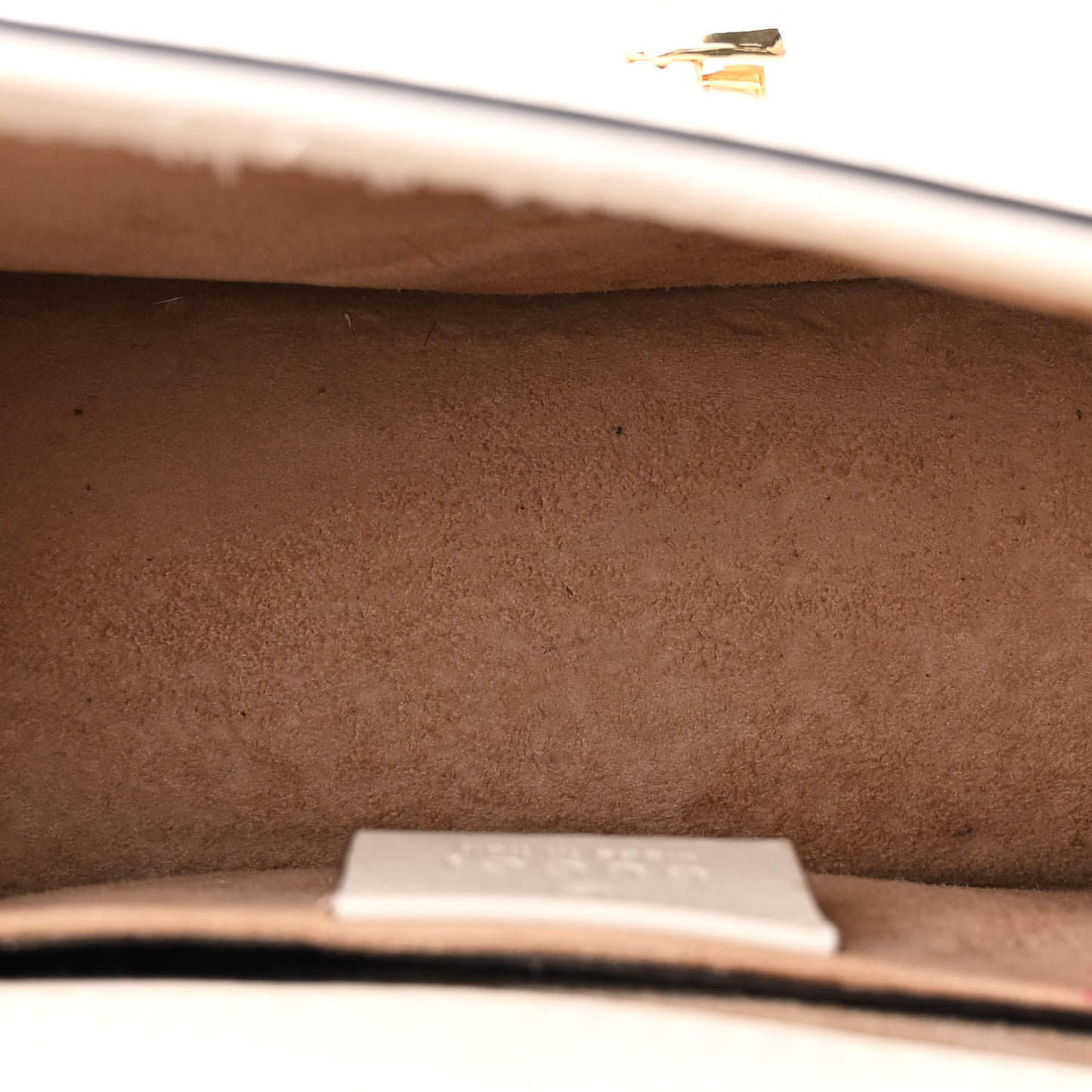 Calfskin Mini Sylvie Chain Shoulder Bag White