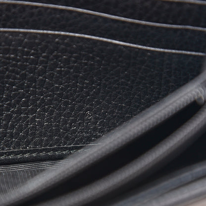Gucci Dollar Calfskin GG Marmont Continental Wallet Black 5 of 8