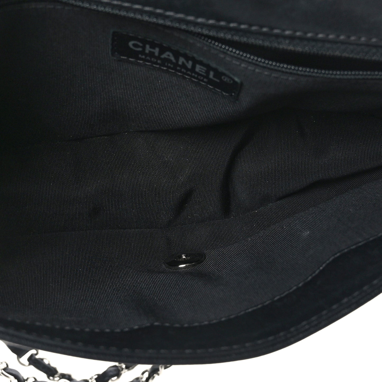 Sheepskin Quilted Vintage Mademoiselle Flap Black