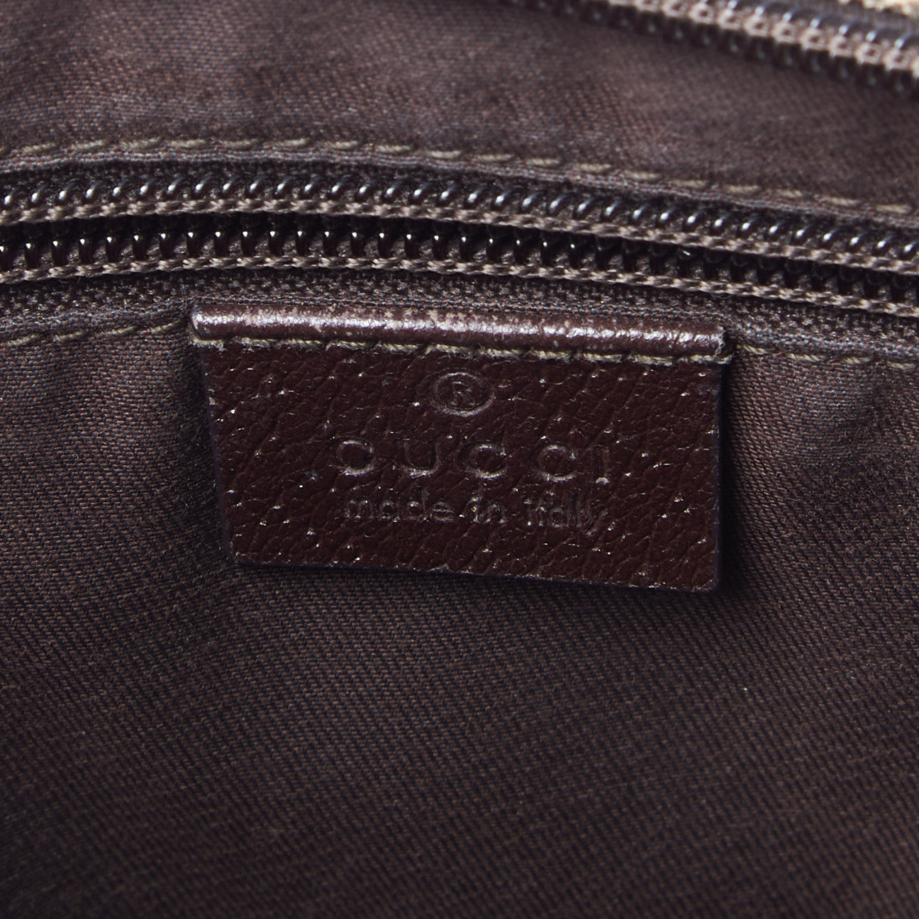 Monogram Signature Web Small Messenger Brown