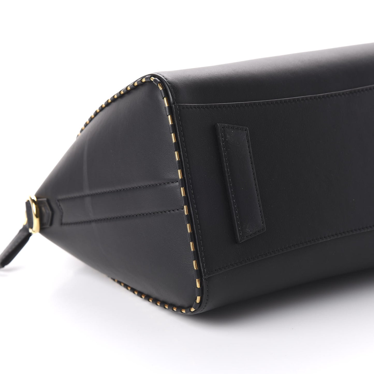 Calfskin Chain Detail Small Antigona Black