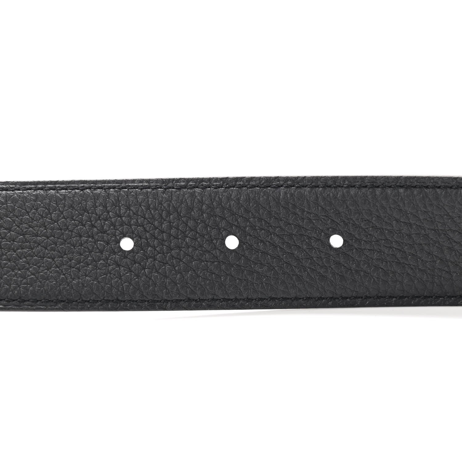 Hermes Box Togo 32mm H Belt 85 Black 4 of 6