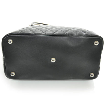 Chanel Calfskin Quilted Large Cambon Tote Black 5 of 8