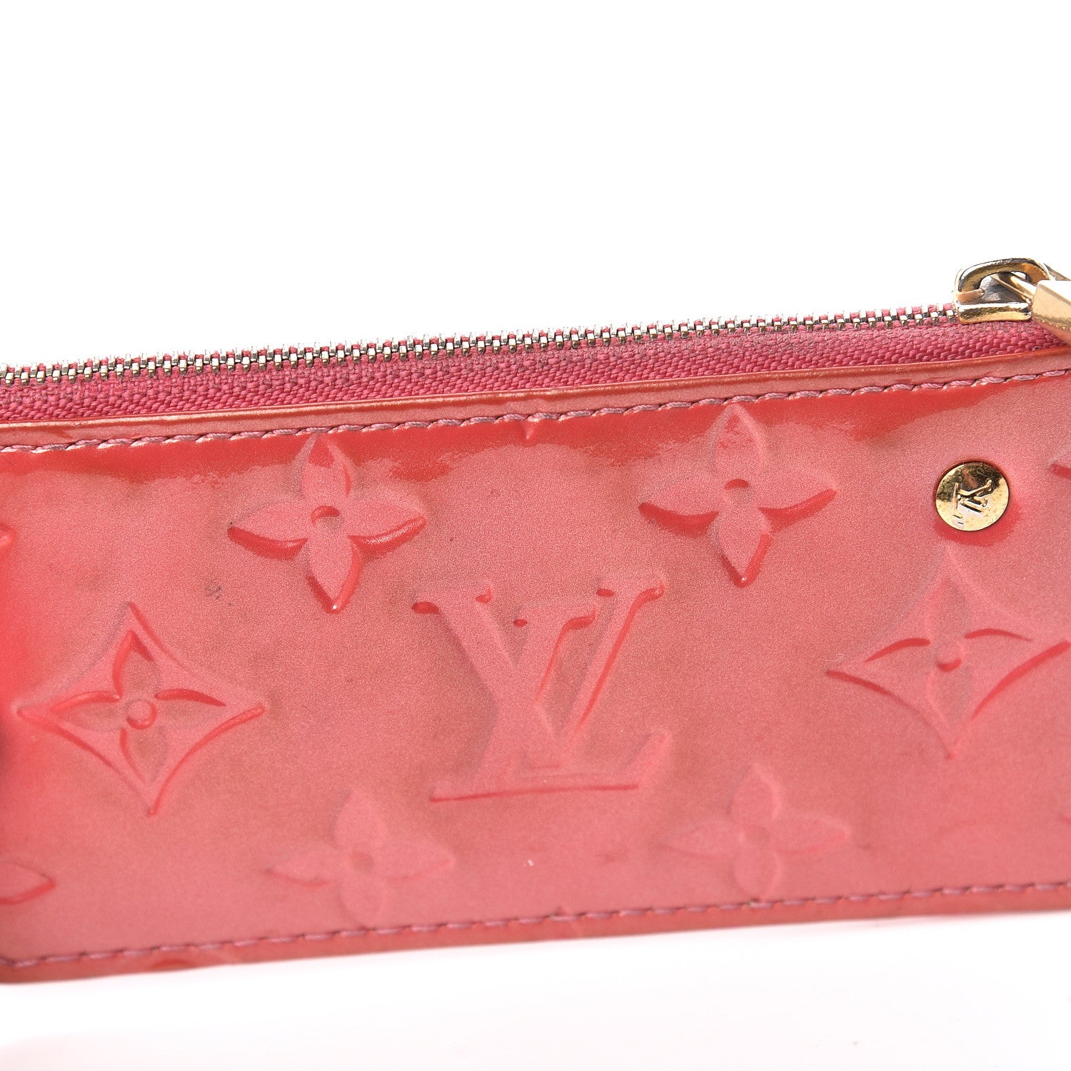 Louis Vuitton Vernis Key Pouch Framboise 10 of 12