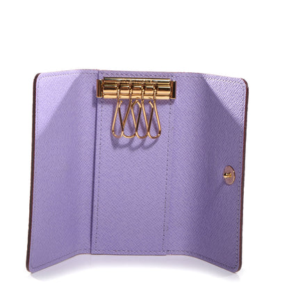 Louis Vuitton Monogram Multicolor Multicles 4 Key Holder Black Violet 6 of 8