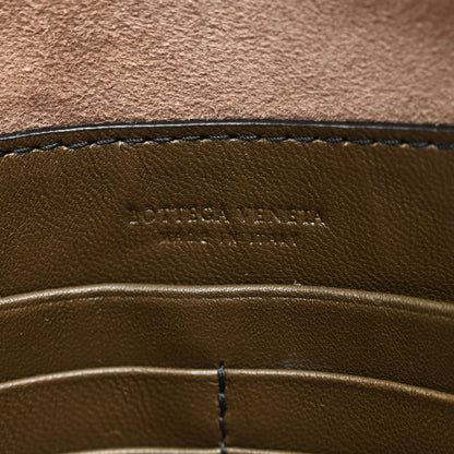 Bottega Veneta Nappa Intrecciato Palio Fringe Chain Pouch Moss 6 of 9
