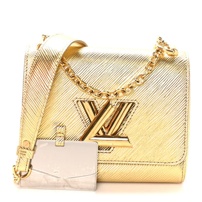 Louis Vuitton Epi Twist Shoulder Bag PM Gold 3 of 10