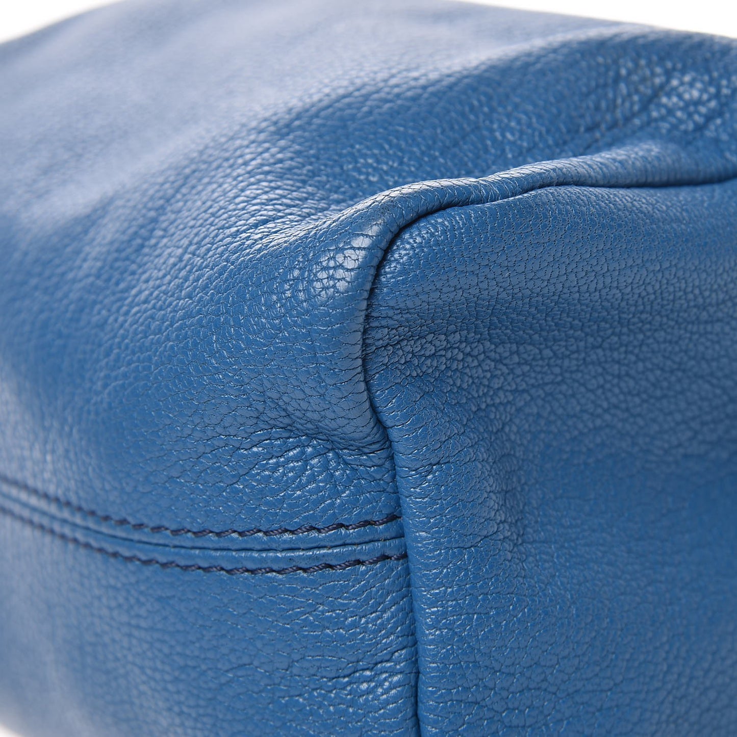 Sugar Goatskin Pandora Wristlet Mineral Blue