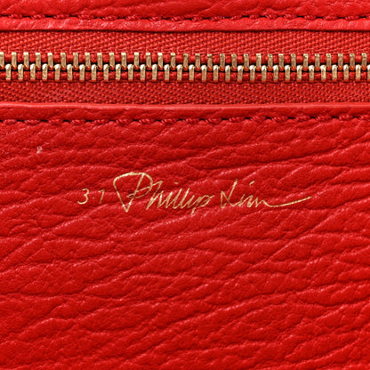 3.1 Phillip Lim Textured Calfskin Mini Pashli Satchel Red 6 of 18