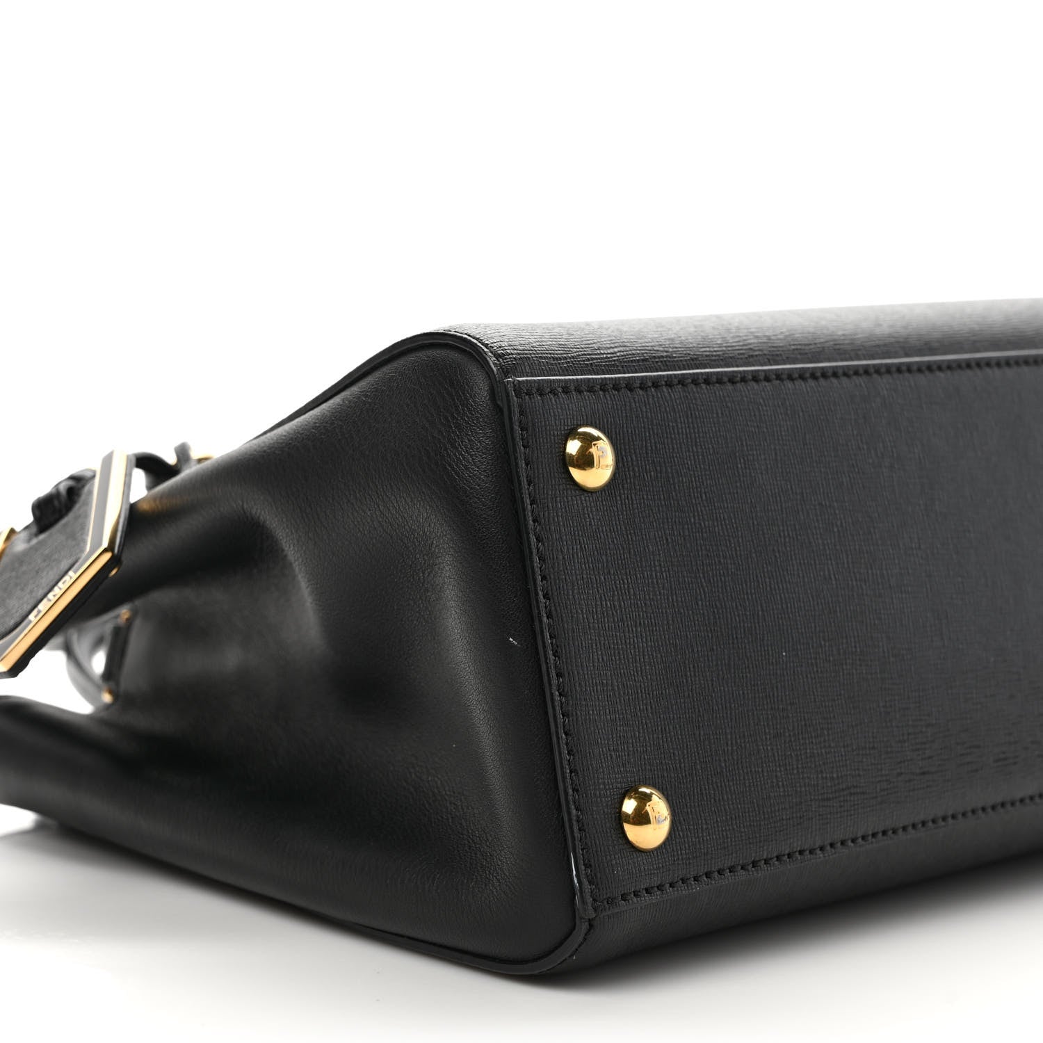 Fendi Vitello Elite Petite 2Jours Tote Black 7 of 8