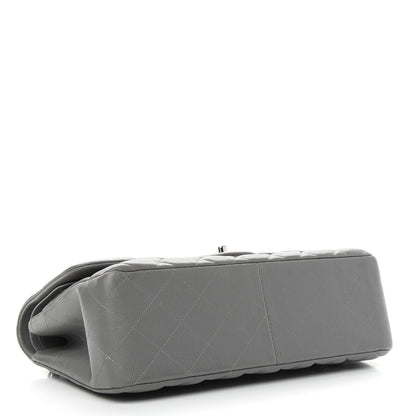 Chanel Caviar Quilted Jumbo Double Flap Grey 4 of 14
