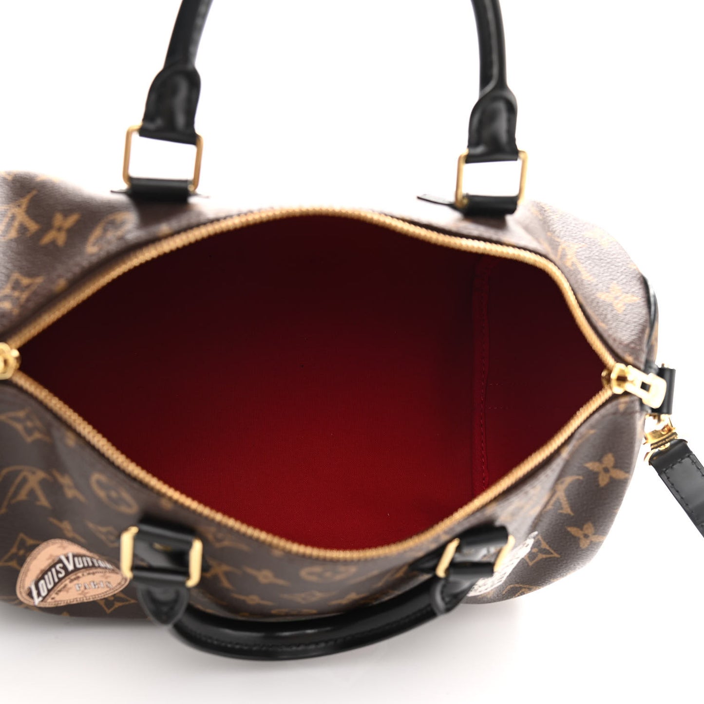 Monogram My World Tour Speedy Bandouliere 30 Black