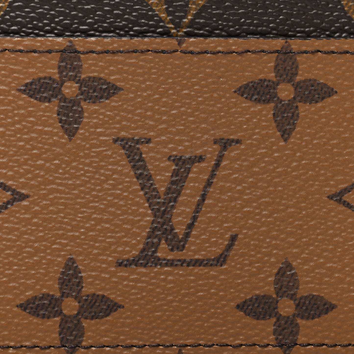 Reverse Monogram Card Holder