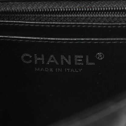 Chanel Lambskin Quilted Mini Square Flap Black 6 of 17
