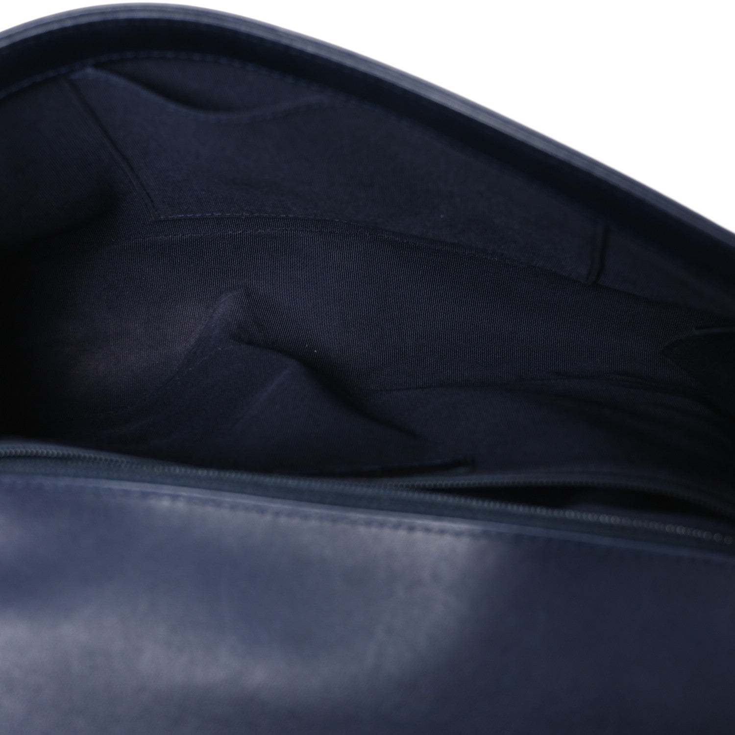 Chanel Lambskin Quilted New Medium Boy Flap Dark Navy Blue 1859444