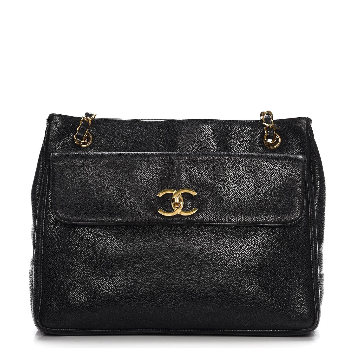 Caviar CC Shopper Tote Black