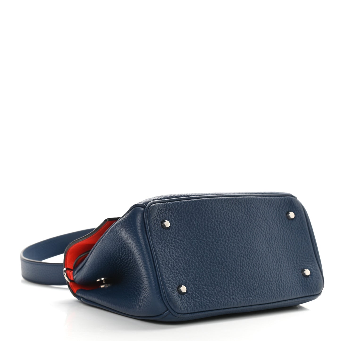 Bullcalf Mini Be Dior Flap Navy