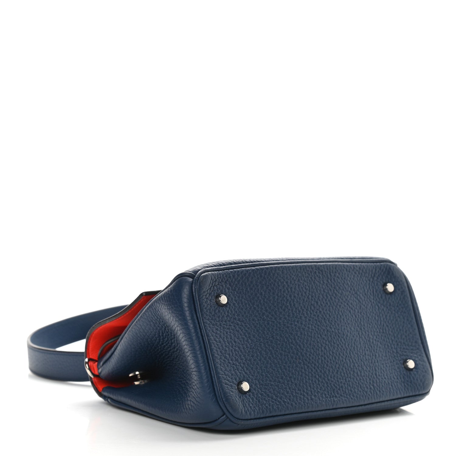 Christian Dior Bullcalf Mini Be Dior Flap Navy 4 of 8